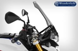Afbeeldingen van Windscreen touring donker getint BMW G310R - Wunderlich