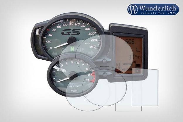 Afbeeldingen van Display Protection Sticker Wunderlich voor diverse BMW modellen