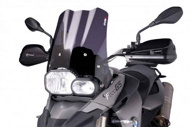 Afbeeldingen van Vervangingsruit touring Puig BMW F650GS '08-'12 / F800GS '08- -zwart