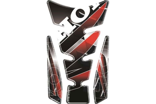 Afbeeldingen van Tankpad Wings Puig Honda zilver