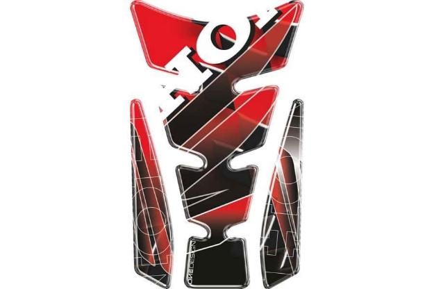 Afbeeldingen van Tankpad Wings Puig Honda rood