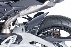 Afbeeldingen van Achterspatbord Puig carbon look Aprilia SL750 Shiver '07-/ SL750 Shiver GT '08-14 / Shiver 900 '17-