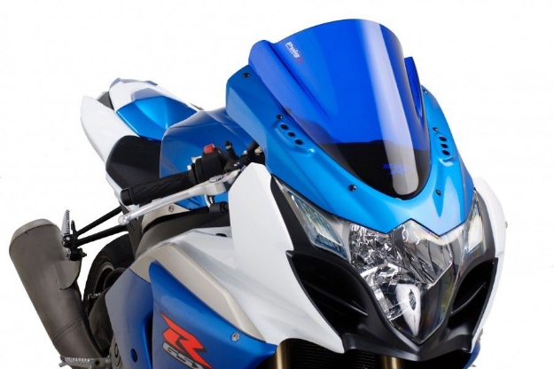 Afbeeldingen van Vervangingsruit Puig Jetstream Suzuki GSX-R1000 '09-'16-blauw
