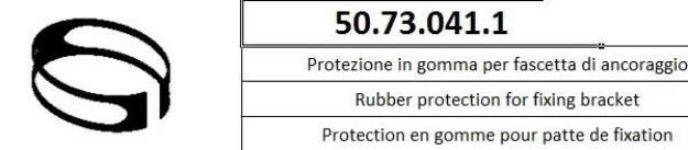 Afbeeldingen van MIVV rubber voor demperklem L (400x42mm)