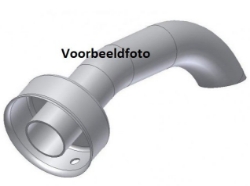 Afbeeldingen van MIVV DB-killer Ø25 - Ø55 - L.140 mm  (Oval - X-Cone)