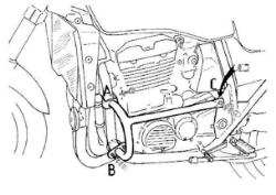 Afbeeldingen van Valbeugel chroom Hepco&Becker Kawasaki ZRX1200/ R /S '01-07