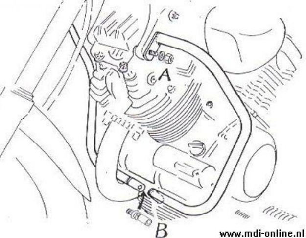 Afbeeldingen van Valbeugel chroom Hepco&Becker Yamaha XV750/1100 '92-99