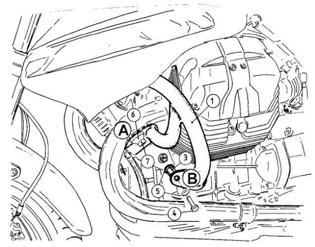 Afbeeldingen van Valbeugel zwart Hepco&Becker Moto Guzzi BREVA V1100 '04-07