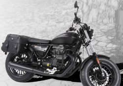 Afbeeldingen van Valbeugel zwart Hepco&Becker Moto Guzzi V9 Bobber '16-