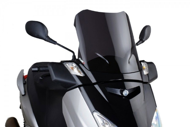 Afbeeldingen van Vervangingsruit V-Tech Line Touring Yamaha X-Max 125 '05-09/ 250 '06-09 transparant