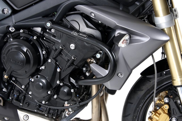 Afbeeldingen van Valbeugel zwart Hepco&Becker Triumph Street Triple 675 '13-16
