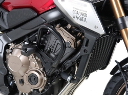 Afbeeldingen van Valbeugel incl. protection pad zwart Hepco&Becker Honda CB650R '21-23