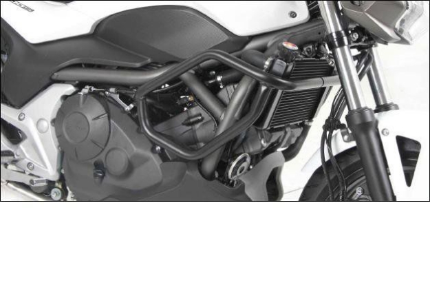 Afbeeldingen van Valbeugel zwart Hepco&Becker Honda NC700S '12-13 / NC750S/DCT '14-