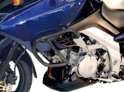 Afbeeldingen van Valbeugel zwart Hepco&Becker voor Kawasaki KLV1000 '04-05