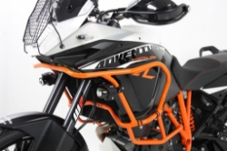 Afbeeldingen van Valbeugel boven (tank guard) oranje Hepco&Becker KTM 1190 Adventure R '13-