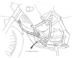 Afbeeldingen van Valbeugel zwart Hepco&Becker voor BMW F650 '93-96