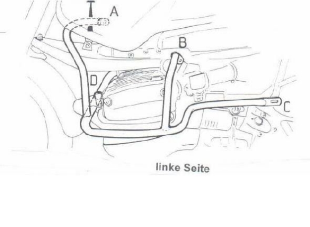 Afbeeldingen van Valbeugel zilver Hepco&Becker voor BMW R850 '98-00 / 1100GS '94-99
