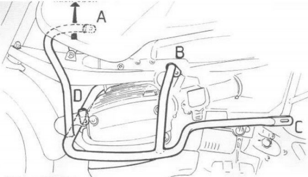 Afbeeldingen van Valbeugel chroom Hepco&Becker BMW R1150GS '00-04 / ADVENTURE '01-05