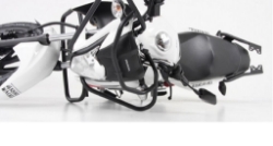 Afbeeldingen van Valbeugel zwart voorzijde Hepco&Becker Honda CB125F '15-20