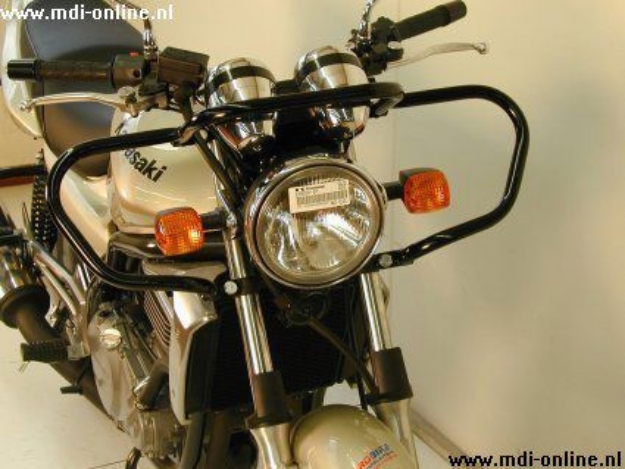 Afbeeldingen van Valbeugel voorzijde zwart Hepco&Becker Kawasaki ER-5 '01-06