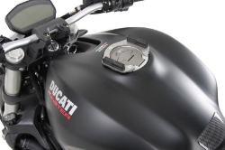 Afbeeldingen van Tankring Lock-it Hepco&Becker voor Yamaha/ Ducati/ KTM tankdop met 5 boutgaten