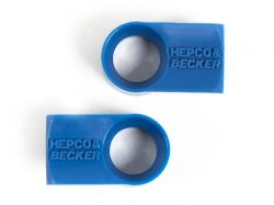 Afbeeldingen van Inlegcover met Hepco&Becker logo voor de valbeugel protectie