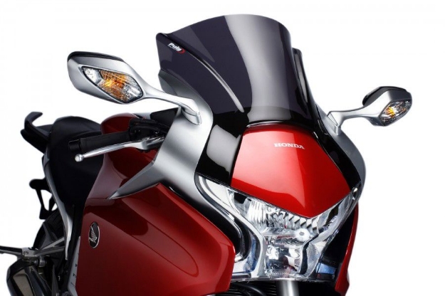 Afbeeldingen van Vervangingsruit Puig Jetstream Honda VFR1200 '10--donker getint