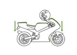 Afbeeldingen van Verlaging set 65mm Yamaha Tracer 9 '21-