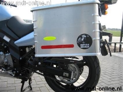 Afbeeldingen van Reflecterende gele stickers 230x22 (4 stuks)