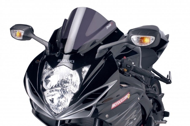 Afbeeldingen van Vervangingsruit Puig Jetstream Suzuki GSX-R600/750 '11--donker getint