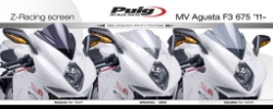 Afbeeldingen van Vervangingsruit Puig Jetstream MV Agusta F3 675 '11-/ F3 800 '13-