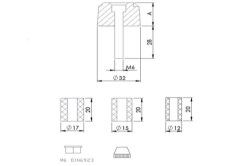 Afbeeldingen van Trillingsdempers Puig universeel model LONG