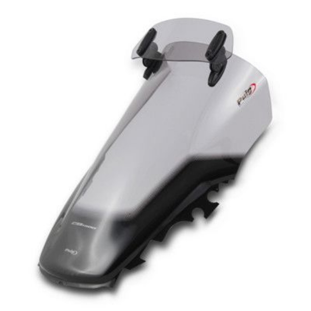 Afbeeldingen van Vervangingsruit touring met opzetruitje licht getint Puig Honda CB1300S '06