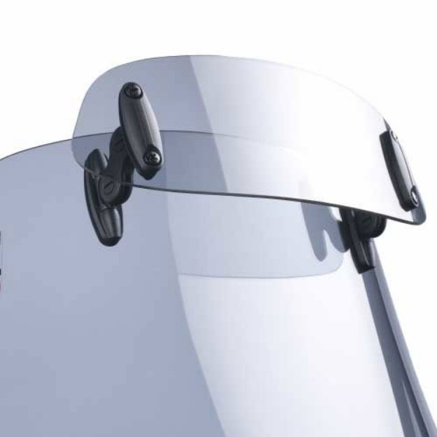 Afbeeldingen van Vervangingsruit touring met opzetruitje licht getint Puig Kawasaki GTR1400 '07-'14