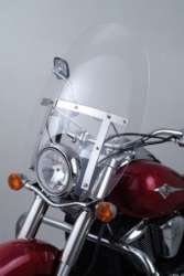 Afbeeldingen van Windscherm model America III Yamaha XVS950/1300 Midnight Star/ Custom transparant Puig