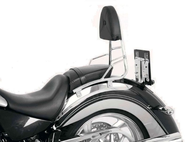 Afbeeldingen van Sissybar zonder rekje Hepco&Becker chroom Victory Kingpin '03-'16