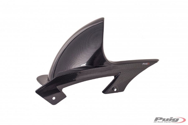 Afbeeldingen van Achterspatbord Puig carbon look Kawasaki ZZR1400 '12-