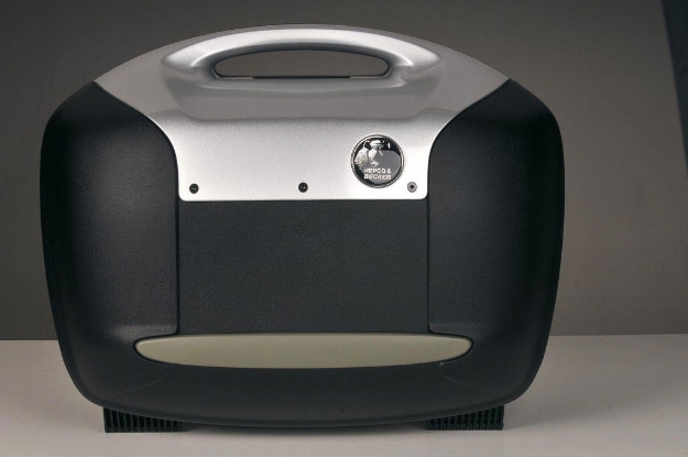 Afbeeldingen van Losse linker koffer Hepco&Becker Journey zilver kofferset 42 liter