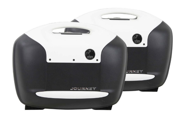 Afbeeldingen van Hepco&Becker kofferset Journey 40L WHITE