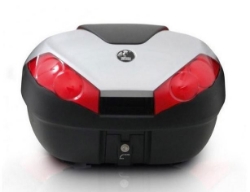 Afbeeldingen van Topkoffer TC52 Journey ZILVER Hepco&Becker