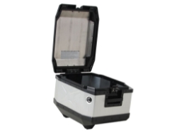 Afbeeldingen van Topkoffer TC45 Xplorer zilver Hepco&Becker
