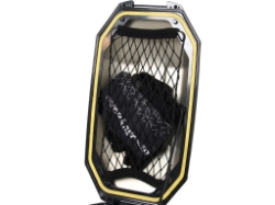 Afbeeldingen van Zijkoffer Xceed Jet Black 38 liter links Hepco&Becker