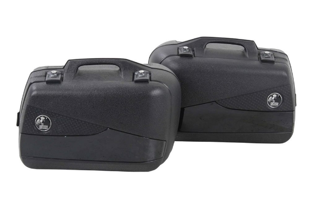 Afbeeldingen van Hepco&Becker kofferset Junior Flash zwart 27L