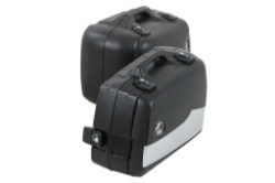 Afbeeldingen van Hepco&Becker kofferset Junior Flash SILVER kofferset 37/27 (enduro)