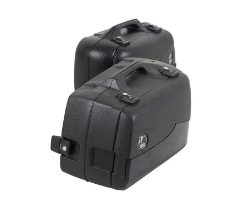 Afbeeldingen van Hepco&Becker kofferset Junior Flash zwart 27/37 (enduro)