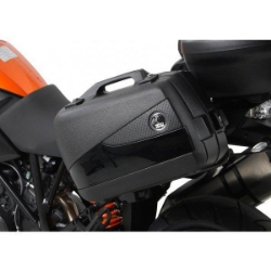 Afbeeldingen van Hepco&Becker kofferset Junior Flash zwart 27/37 (enduro)