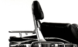 Afbeeldingen van Sissybar met rekje Hepco&Becker chroom Honda VT1100C -1994