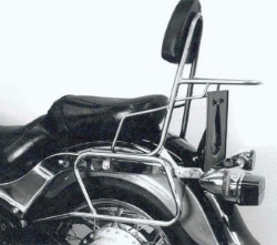 Afbeeldingen van Sissybar met rekje Hepco&Becker chroom Kawasaki VN800 CLASSIC -1999