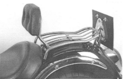 Afbeeldingen van Solorack met rugsteun Hepco&Becker chroom Kawasaki VN2000 2004-2007/ Classic 2008-