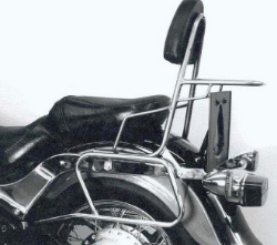 Afbeeldingen van Sissybar met rekje Hepco&Becker chroom Kawasaki VN800 CLASSIC 2000-